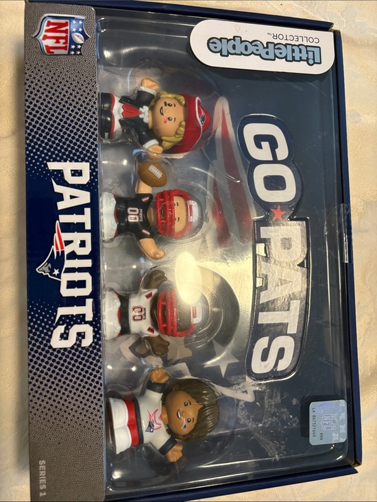 little people Other - Fisher Price - Little People Collector x NFL - New England Patriots 4-Pack [New